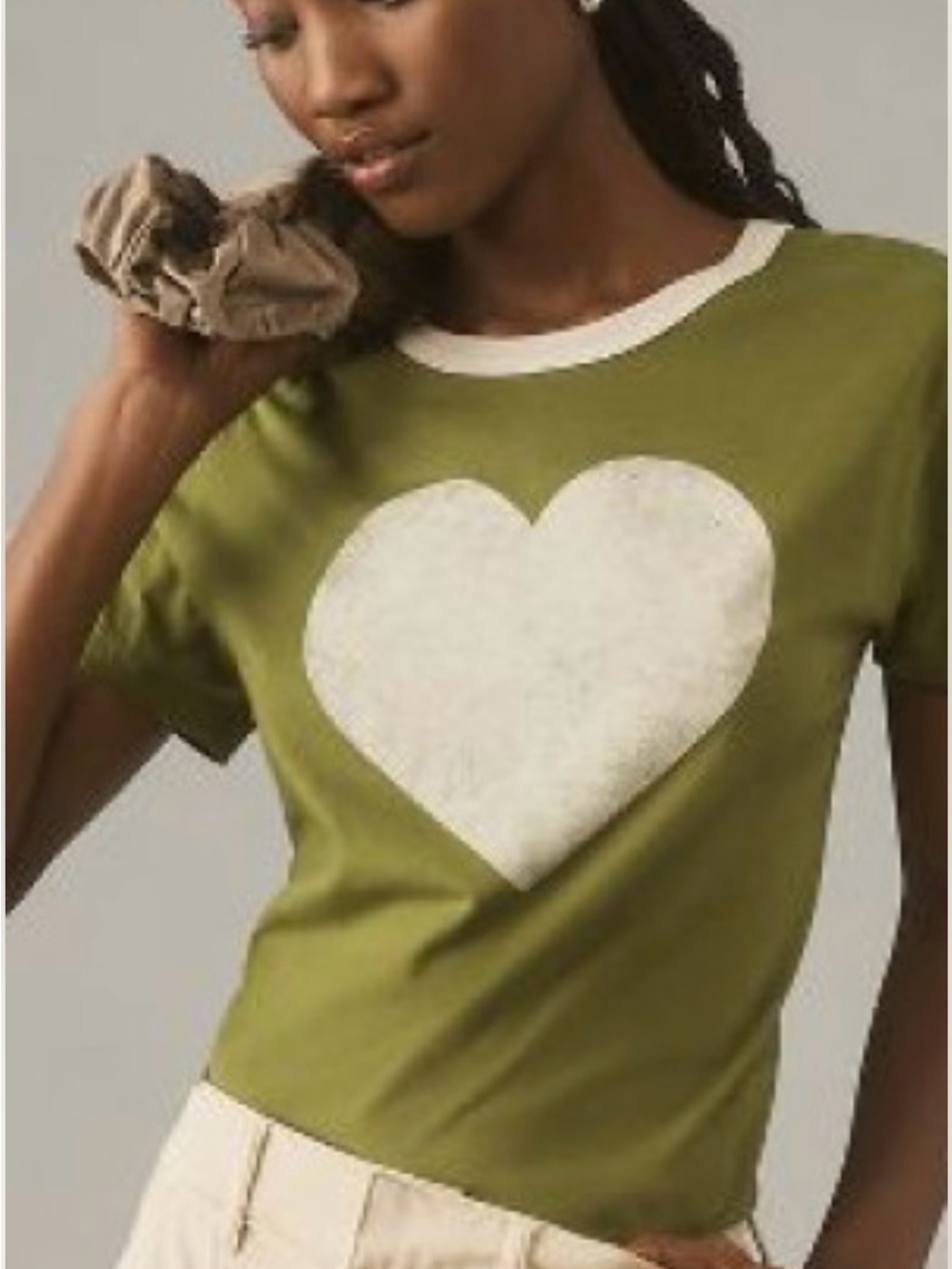 Letluv Heart Ringer Tee 3X - Picture 7 of 7